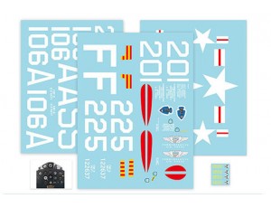 Flightline 1.2M F8F-1 Bearcat Decal Sheet - Type B